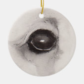 Eye of the Bear – Gaze Collection Keramik Ornament (Vorne)