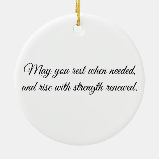 Eye of the Bear – Gaze Collection Keramik Ornament (Hinten)