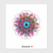 Eye of the Beholder Mandala - Aufkleber (Blatt)