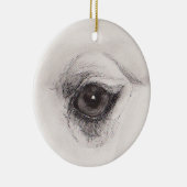 Eye of the Camel – Gaze Collection Ceramic Ornamen Keramik Ornament (Rechts)