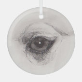 Eye of the Camel – Gaze Collection Ornament Aus Glas (Vorderseite)