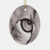 Eye of the Cheetah – Gaze Collection Keramik Ornament (Rechts)