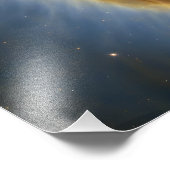 Eye of the Cosmic Nebula Fotodruck (Ecke)