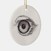 Eye of the Eagle – Gaze Collection Keramik Ornament (Rechts)