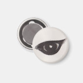 Eye of the Giraffe – Gaze Collection Magnet (Vorderseite/Rückseite)