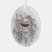 Eye of the octopus – Gaze Collection Ornament Aus Glas (Vorderseite links)