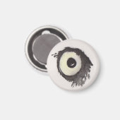 Eye of the Owl – Gaze Collection Magnet (Vorderseite/Rückseite)