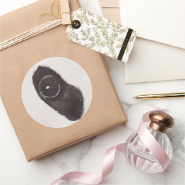 Eye of the Panda – Gaze Collection Runder Aufkleber