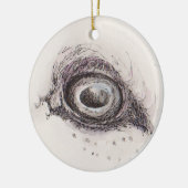 Eye of the Sheep – Gaze Collection Keramik Ornament (Links)