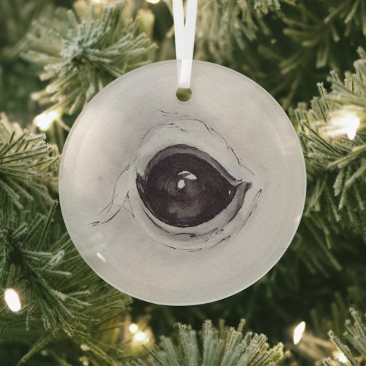 Eye of the squirrel – Gaze Collection Ornament Aus Glas (InSitu)