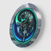 Eye of the Storm Wall Clock Große Wanduhr (Winkel)