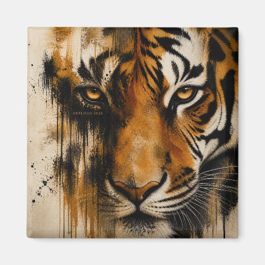 Eye Of The Tiger Artt Logo 2026 Magnet (Vorne)