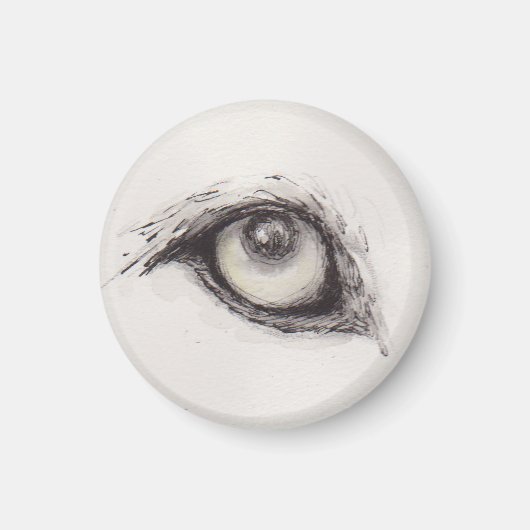 Eye of the Wolf – Gaze Collection Magnet (Vorne)