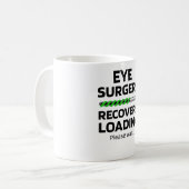 Eye Operation Erholung Schenkung Glaukom Cataract  Kaffeetasse (Vorderseite Links)