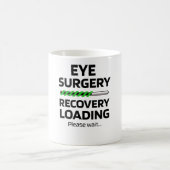 Eye Operation Erholung Schenkung Glaukom Cataract  Kaffeetasse (Mittel)
