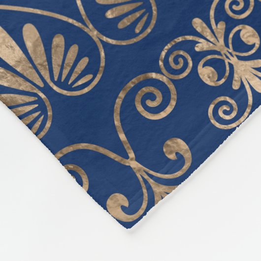 Eye-Ornament Fleecedecke (Ecke)