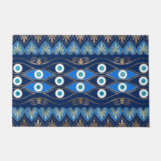 Eye-Ornament Fußmatte (Vorderseite)