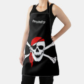 Eye-Patch für Piraten und Knochen Schürze (InSitu)