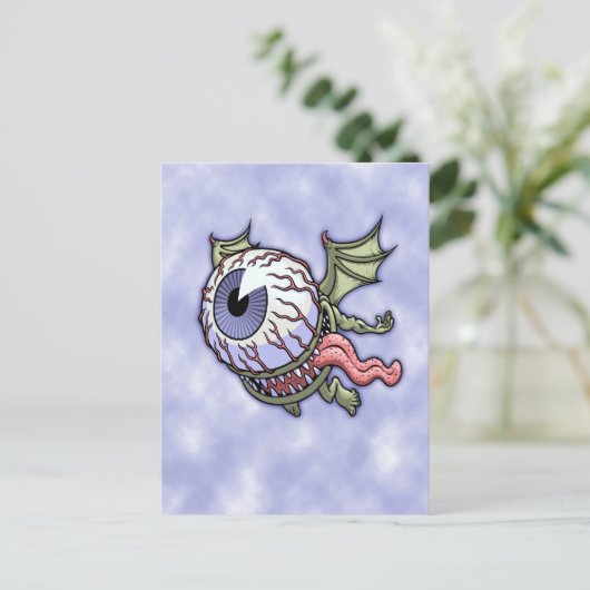 Eye Paul Postkarte (Stehend Vorderseite)