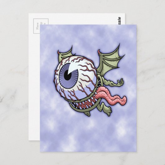 Eye Paul Postkarte (Vorne/Hinten)