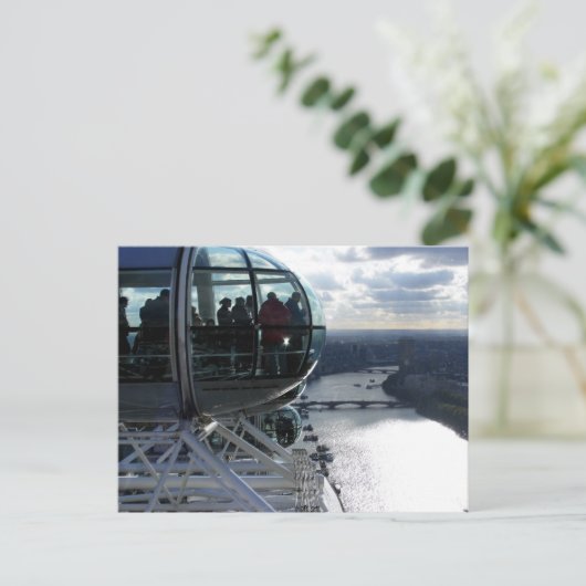 Eye Pod Postkarte (Stehend Vorderseite)