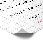 EYE-Q-CHART POSTER (Ecke)