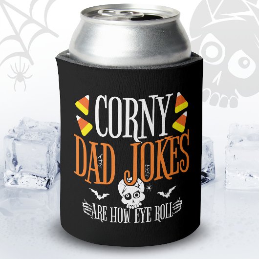 Eye Roll Joke Halloween Corny Vater Jokes Hallowee Dosenkühler