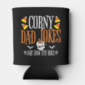 Eye Roll Joke Halloween Corny Vater Jokes Hallowee Dosenkühler (Rückseite)