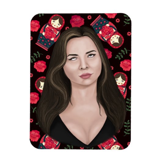 Eye Roll Magnet (Vertikal)