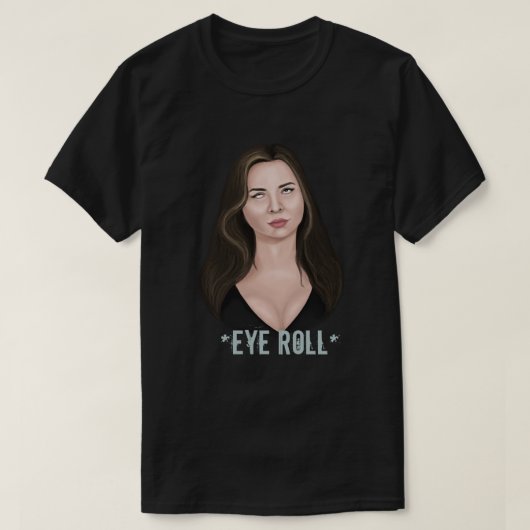 Eye Roll T-Shirt (Design vorne)