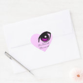 , Eye See_ Herz-Aufkleber (Umschlag)