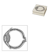 Eye See You Rubber Briefmarke Gummistempel (Stempel)