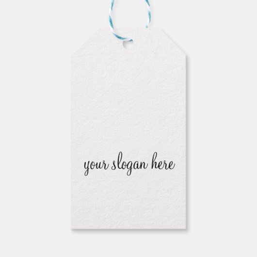 Eye Sketch Mascara Geschenkanhänger (Rückseite)