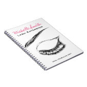 Eye Sketch Mascara Lash Extension Notizblock (Rechte Seite)