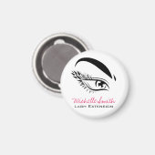 Eye Sketch Mascara Magnet (Vorderseite/Rückseite)