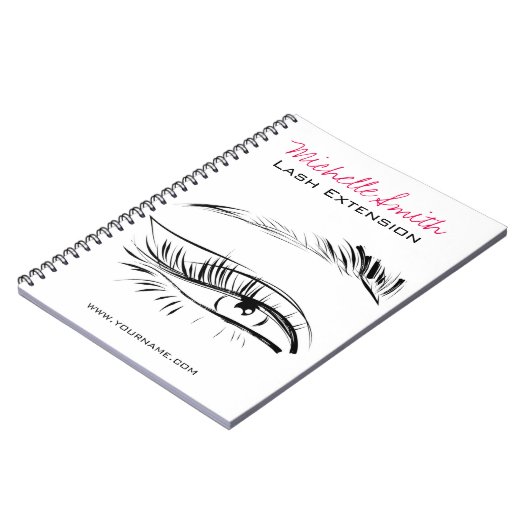 Eye Sketch Mascara Notizblock (Linke Seite)