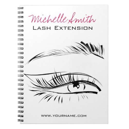 Eye Sketch Mascara Notizblock (Vorderseite)