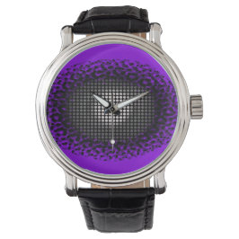 Eye Spy Lila Pop Art Watch Armbanduhr