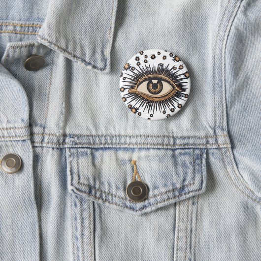 Eye Stars Moon Celestial Nouveau Button (Beispiel)