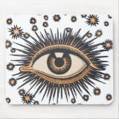 Eye Stars Moon Celestial Nouveau Mousepad (Vorne)