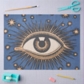 Eye Stars Moon Celestial Nouveau Seidenpapier (Basteln)