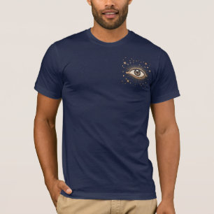Eye Stars Moon Celestial Nouveau T-Shirt