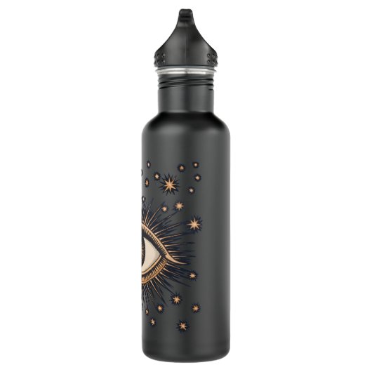 Eye Stars Moon Celestial Nouveau Trinkflasche (Rechts)