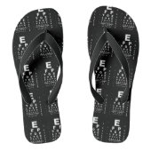 Eye Test Chart Badesandalen (Fußbett)