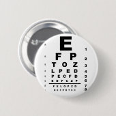 Eye Test Chart Button (Vorne & Hinten)