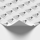 Eye Test Chart Geschenkpapier (Ecke)