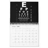 Eye Test Chart Kalender (Jan 2026)