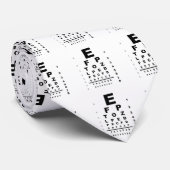 Eye Test Chart Krawatte (Gerollt)