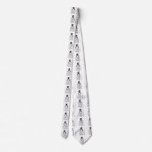 Eye Test Chart Krawatte (Rückseite)