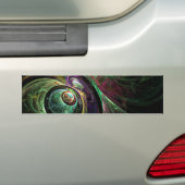 Eye to Eye Abstract Art Bumper Sticker Autoaufkleber (Auf Auto)